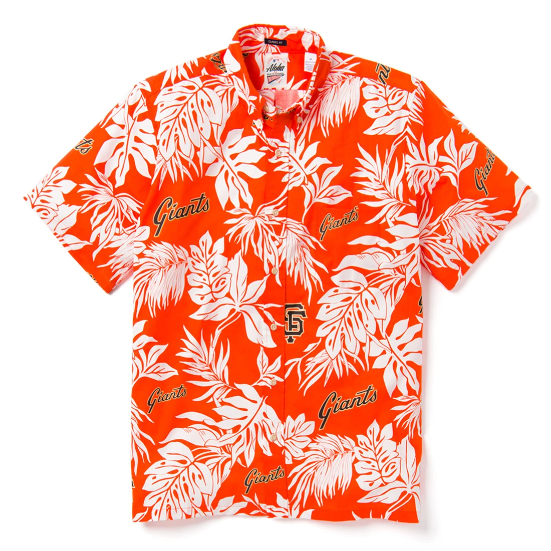 San Francisco Giants Aloha Mlb Orange Hawaiian Shirt - Pick A Quilt
