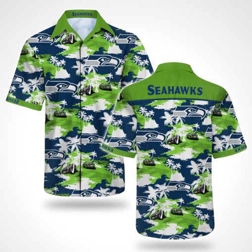 Seattle Seahawks Hawaiian Shirt