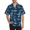 Shark Action Pattern Hawaiian Shirt