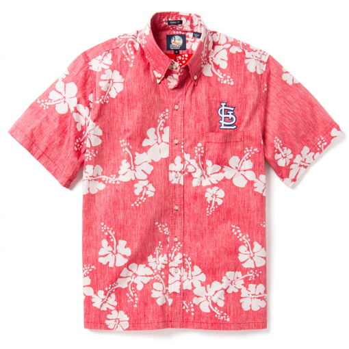 St. Louis Cardinals 50th State Hawaiian Shirt
