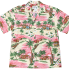 Surfboard Beach Patrol Pink Hawaiian Shirt