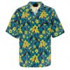 Tropical Yellow Flowers Hawaiian Shirt