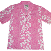 White Hibiscus Panel Hawaiian Shirt